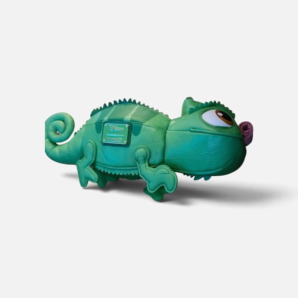 Loungefly Handbags - Disney Loungefly Tangled Pascal Chameleon Figural Crossbody Bag Green